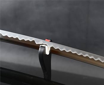 136【未開封】さむらいSAMURAI　刀子 student style 1/7 1060 High Carbon Steel Full Tang Japanese Black Katana